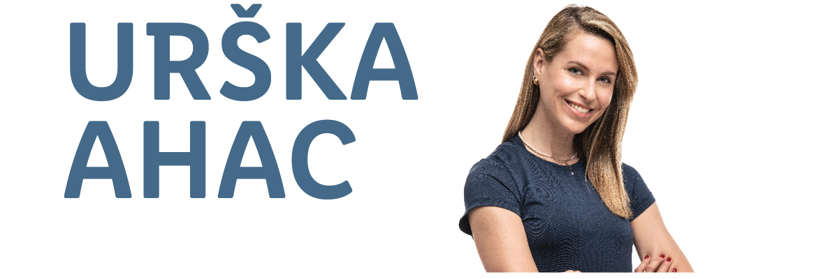Urška Ahac: portret in ime blagovne znamke.