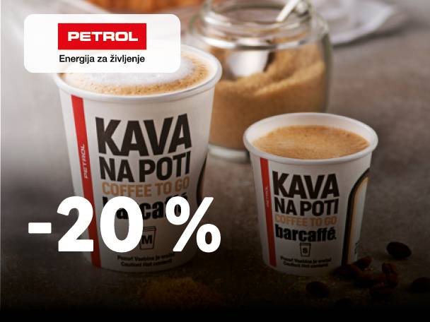 POPUST NA KAVO NA POTI