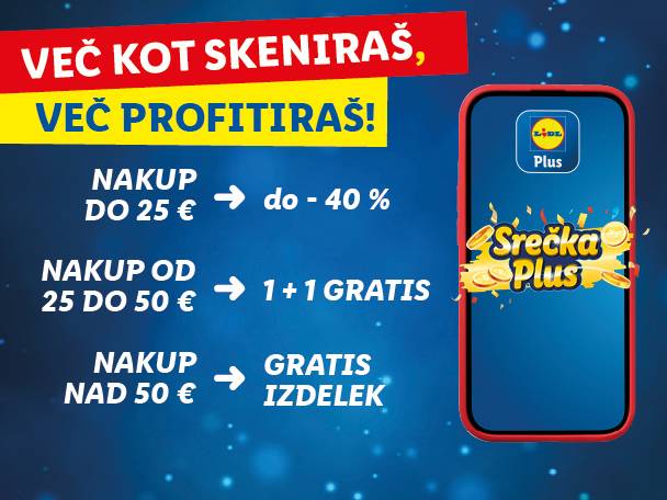 Srečka plus