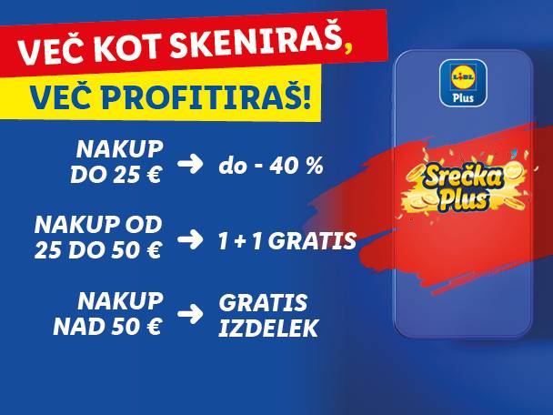 Srečka plus