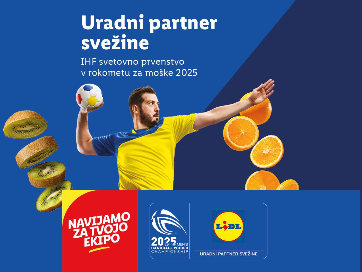 Lidl kot uradni partner svežine